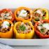5-Ingredient Chicken Stuffed Peppers