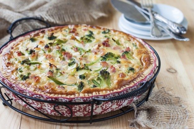 Sweet potato quiche