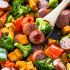 Healthy 30-Minute Sheet Pan Sausage and Veggies