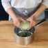 Prepare the lime mint cream