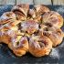 Nutella Pull Apart Brioche Flower