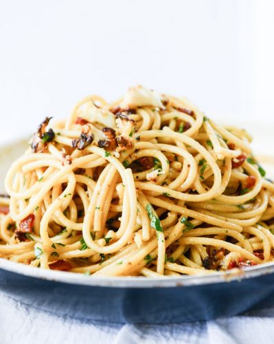 Charred Cauliflower Carbonara