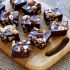 Nutty, dark chocolate Nutella bars