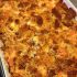 Cabbage Squash Cornbread Casserole