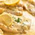 Baked Fish with Lemon Cream Sauce