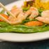 Stir-fried shrimp and flat beans