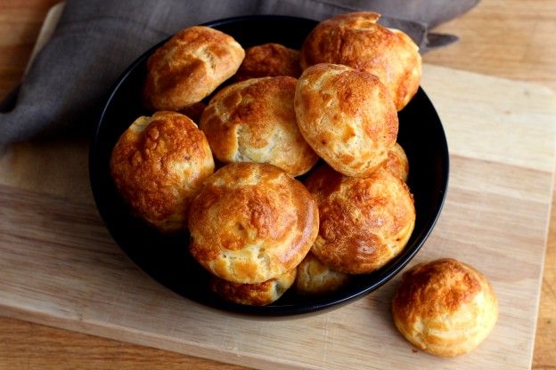 How to make Gougères or French Cheese Puffs