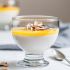 Vegan Coconut Panna Cotta with Mango Jelly