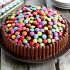 The M&M and chocolate finger birthday cake your kids will love!