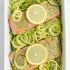 Lemon herb salmon zucchini