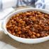 Slow cooker baked beans with bacon