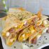 Ham and cheese breakfast quesadillas
