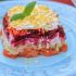 Shuba Salad with Salmon