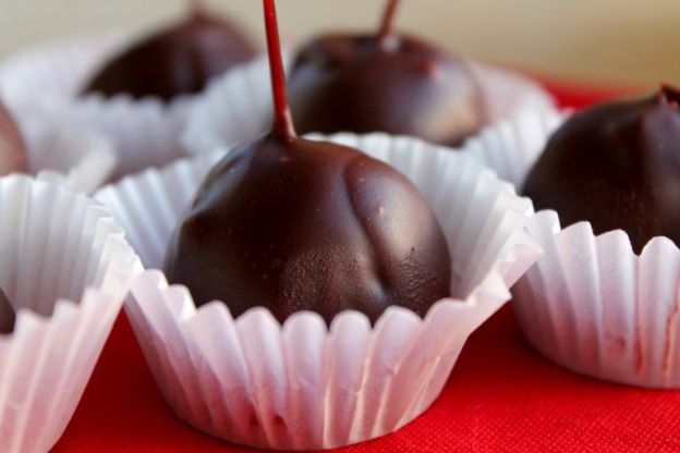 Chocolate covered cherries