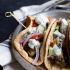 Greek Turkey Meatball Gyro with Tzatziki