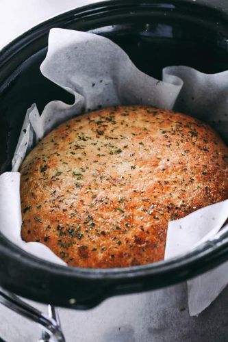 slow cooker basil pesto bread