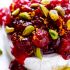 Cranberry Pistachio baked brie