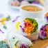 Fresh Spring Rolls with Peanut Ginger Sauce