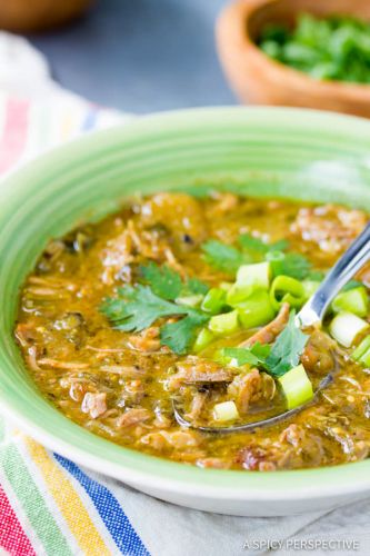New Mexico: Green chile