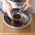 Sift the cocoa powder on top