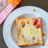 SWEETENED CONDENSED MILK TOAST WITH ORANGE ZEST