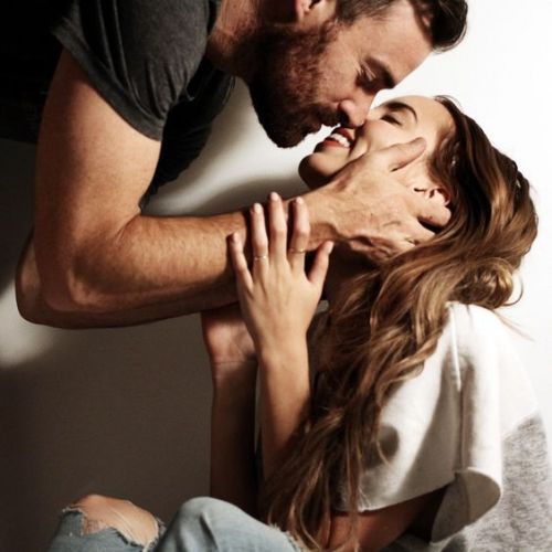 He touches your HAIR