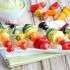 Rainbow Veggie Kabobs