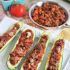 Italian Stuffed Zucchini Boats