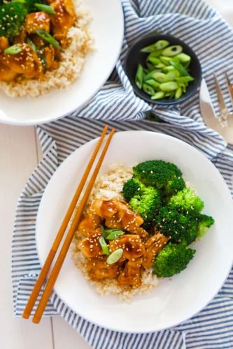 Honey Teriyaki Chicken Rice Bowls