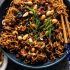 30-Minute Spicy Sesame Noodles with Ginger Chicken