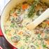 Creamy Chicken ANd Mushroom Soup
