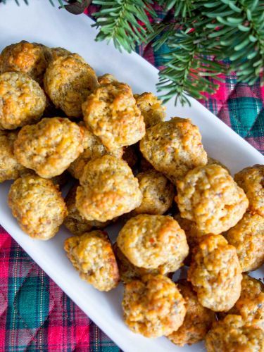 Easy Cheesy Sausage Balls