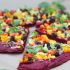 23. Beet crust pizza
