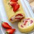 Rolled Strawberry Shortcake