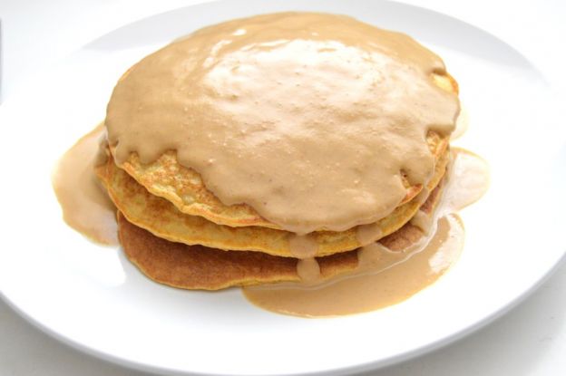 Sweet potato oat pancakes