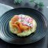 Smoked Salmon Pancakes with Beetroot & Herbed Cream