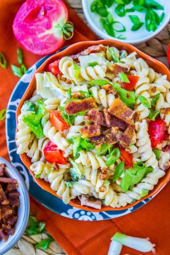 Easy BLT Pasta Salad
