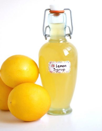 Lemon Syrup