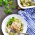 Dump-and-Bake Italian Fish with Broccoli and Rice