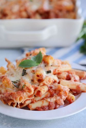Cheesy Baked Ziti