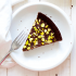 Salted Pistachio Chocolate Tart