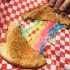 California: Rainbow Grilled Cheese