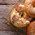 Bagel sandwiches