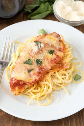 Easy chicken Parmesan