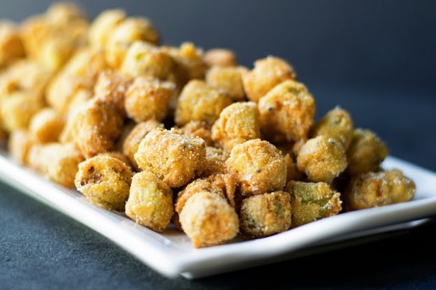 Oklahoma: Fried okra