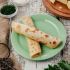 Cheese crepes