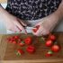 Empty the strawberries
