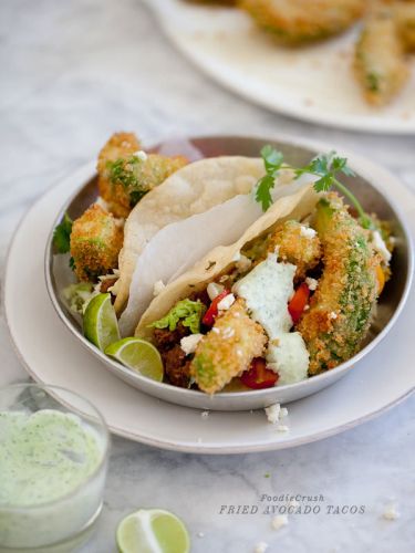 Fried Avocado Taco
