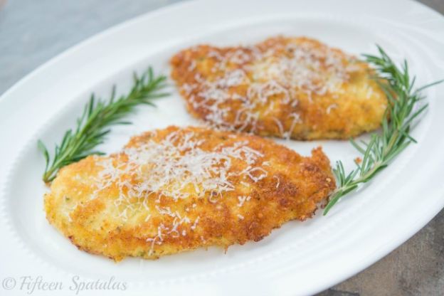 Parmesan crusted chicken