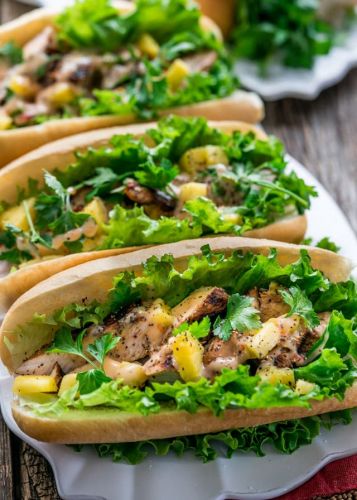 Hawaiian Cola Turkey Sandwiches